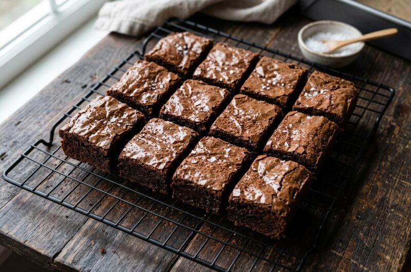Fudgy Cocoa Powder Brownies